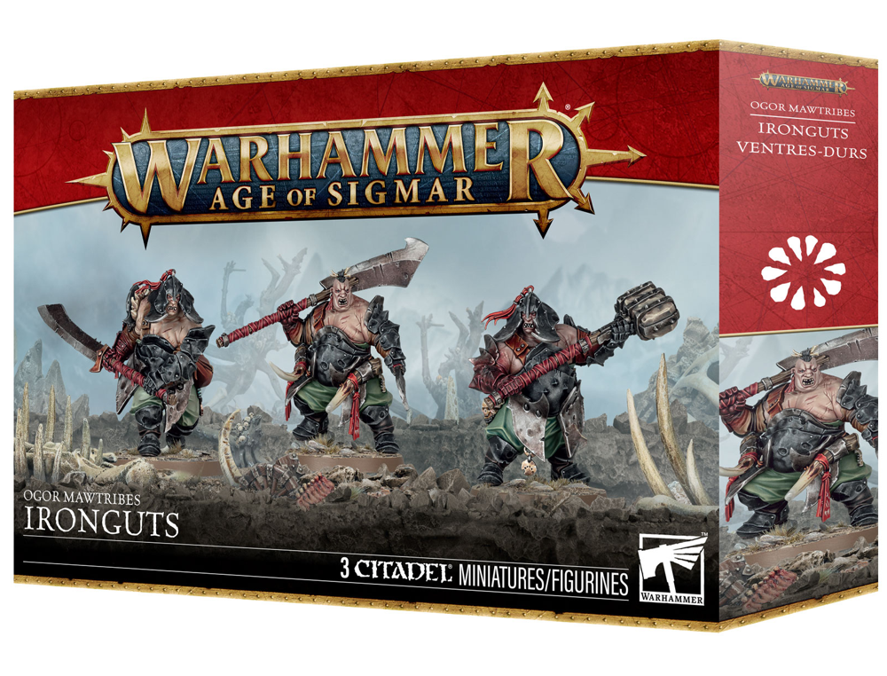 Warhammer Age of Sigmar: Ogor Mawtribes - Ironguts (New Arrival)