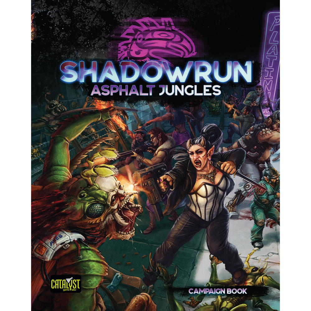 Shadowrun 6E RPG: Asphalt Jungles (Preorder)
