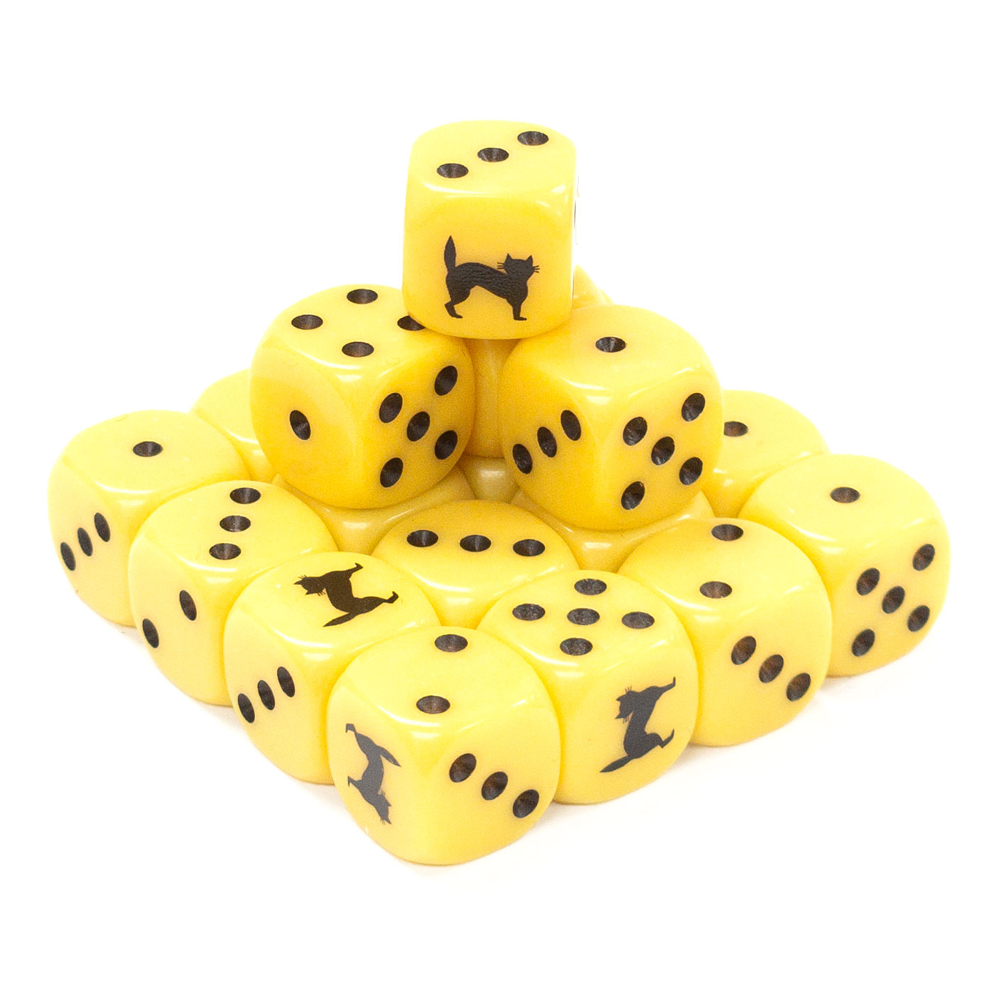 Flames of War WW2: British - Indian MW Dice (20) (Preorder)