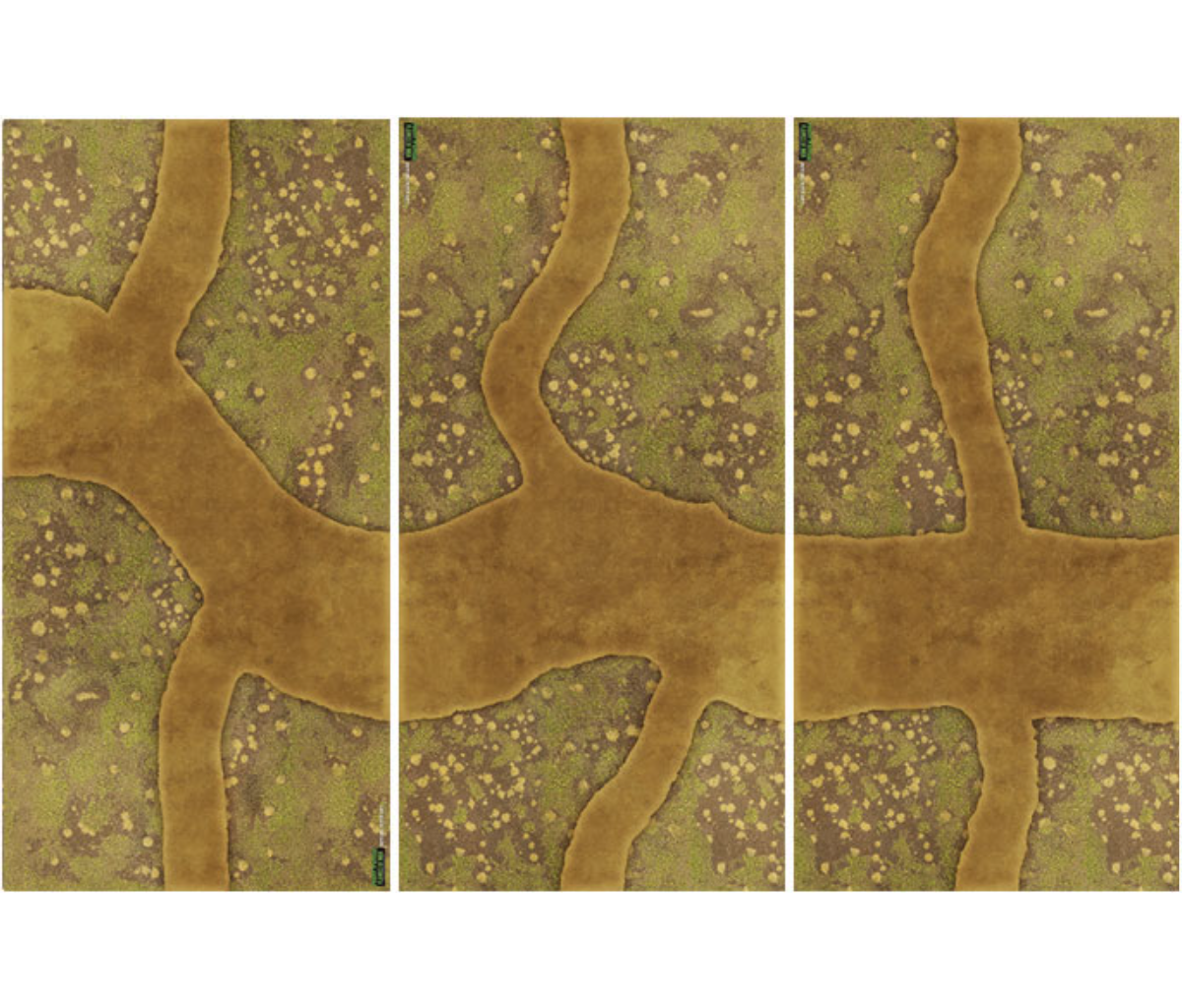 Flames of War: Vietnam War - Mekong River Mat Set (60 x 120cm)