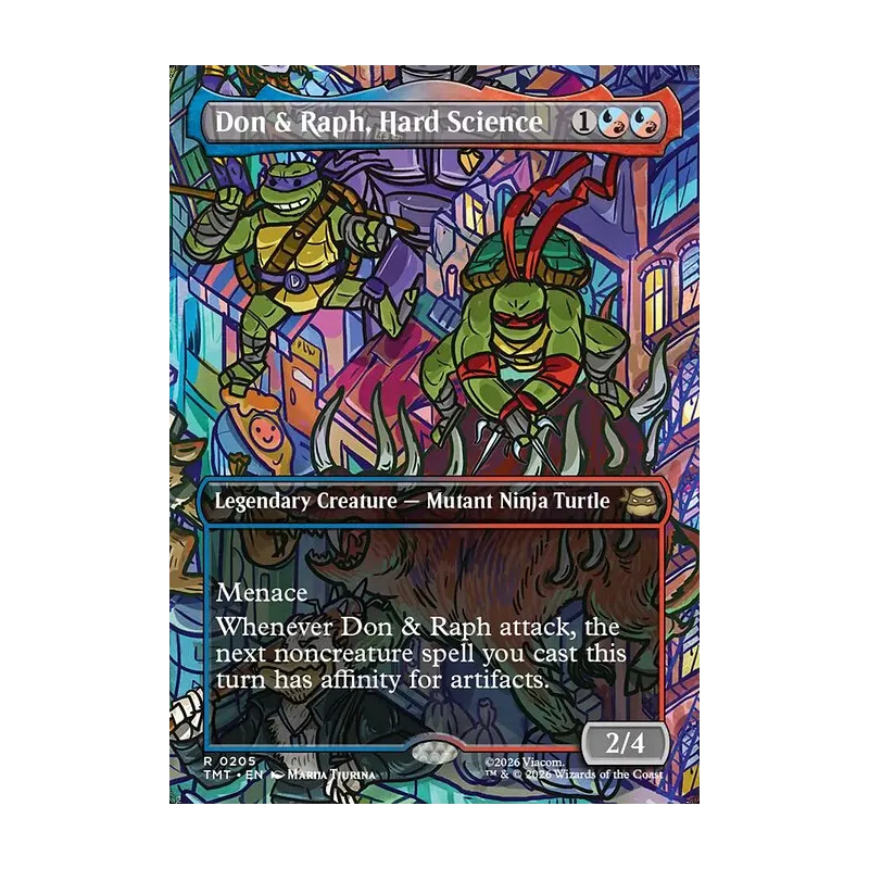 Don & Raph, Hard Science (Borderless) - Teenage Mutant Ninja Turtles (Near Mint)