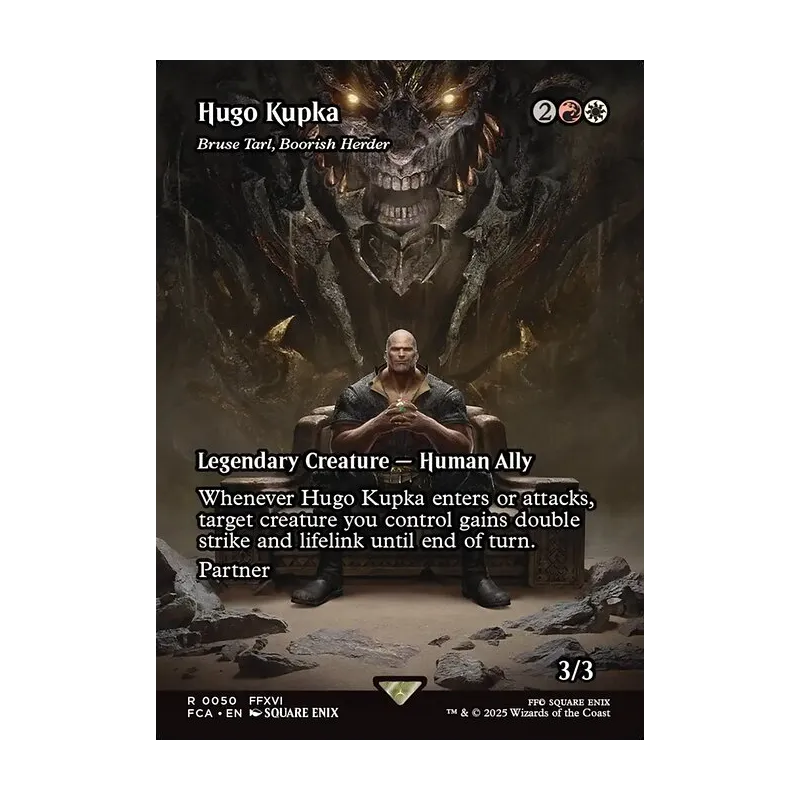Hugo Kupka / Bruse Tarl, Boorish Herder (Showcase) - Final Fantasy: Through the Ages (Near Mint)