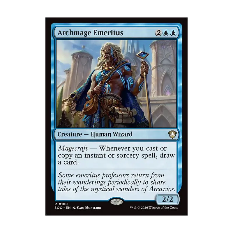 Archmage Emeritus - Secrets of Strixhaven Commander (Near Mint)