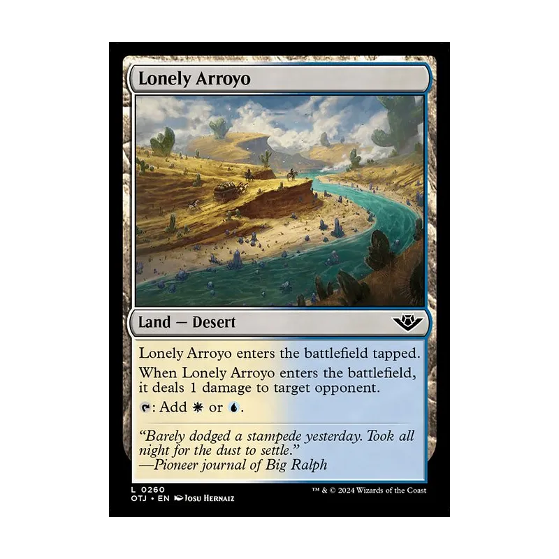 Lonely Arroyo - Outlaws of Thunder Junction (Near Mint)