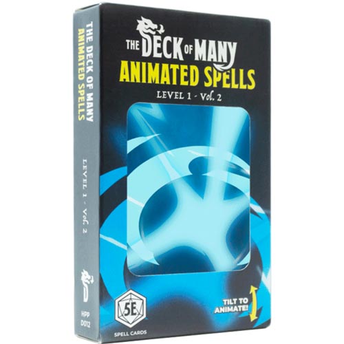 The Deck of Many Animated Spells: Level 1 Vol 2 (D&D 5E Compatible) The Deck of Many Animated Spells: Level 1 Vol 2 (D&D 5E Compatible)