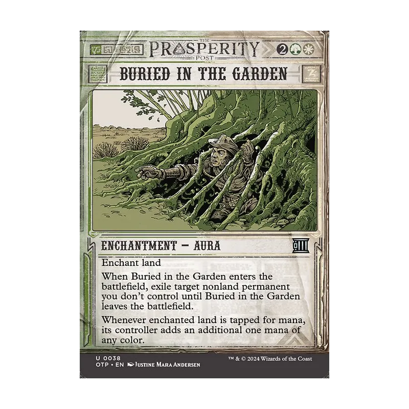Buried in the Garden - Breaking News (Near Mint)