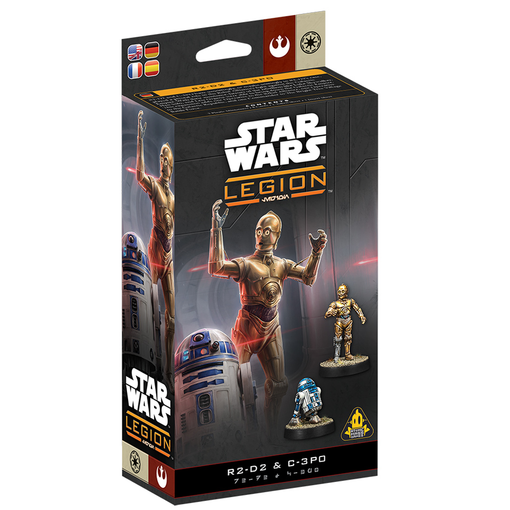 Star Wars: Legion - R2-D2 & C-3PO (Multilingual) (Preorder)