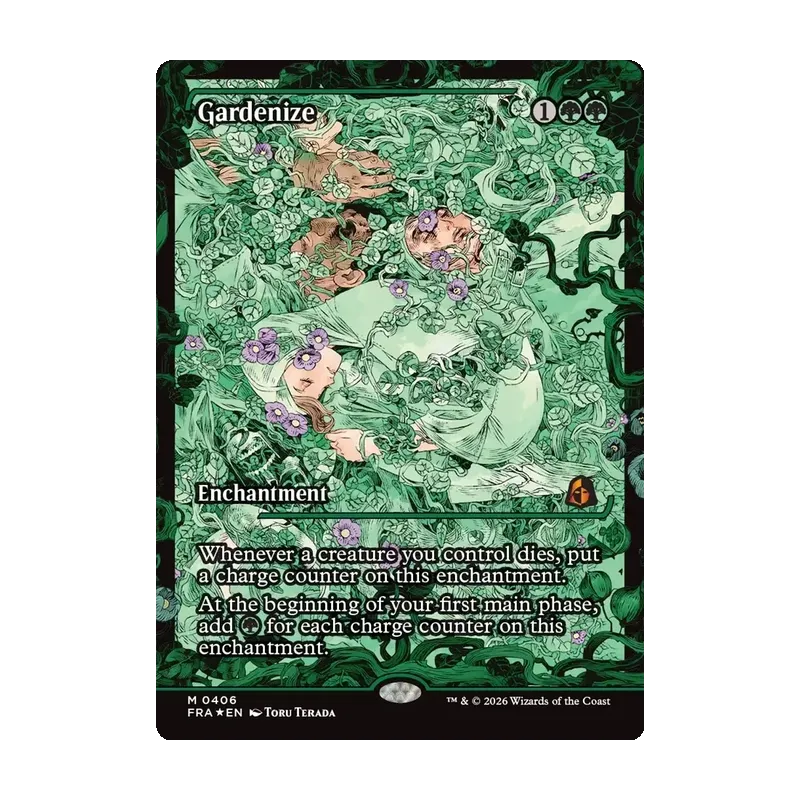 Gardenize (Showcase) (0406) - Reality Fracture (Foil Near Mint)
