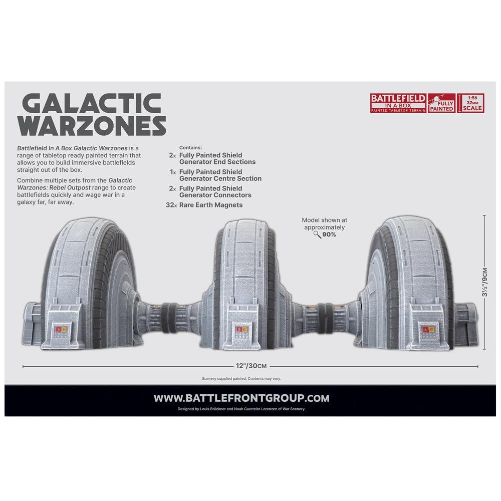 Battlefield in a Box: Galactic Warzones: Rebel Outpost - Shield Generator (New Arrival)