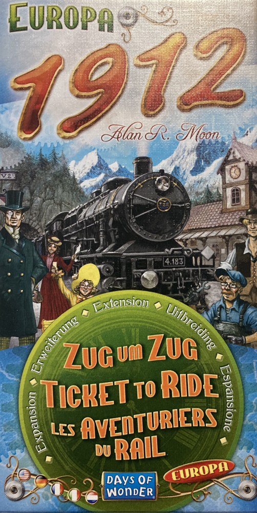 Ticket to Ride Europa 1912 Expansion