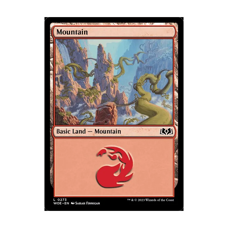 Mountain (0273) - Wilds of Eldraine (Near Mint)