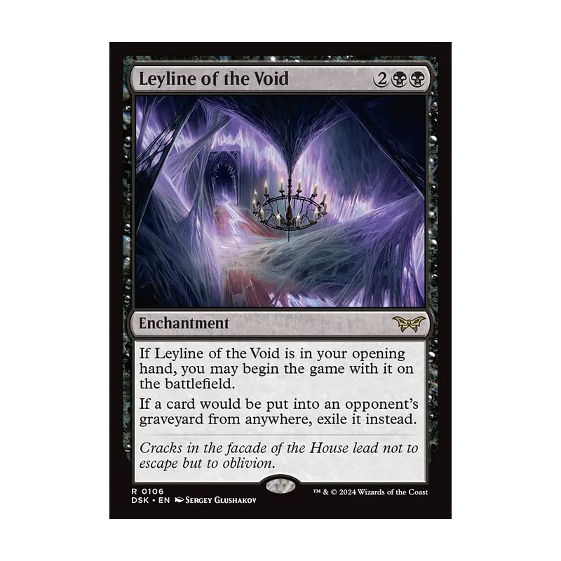Leyline of the Void - Duskmourn: House of Horror (Near Mint)