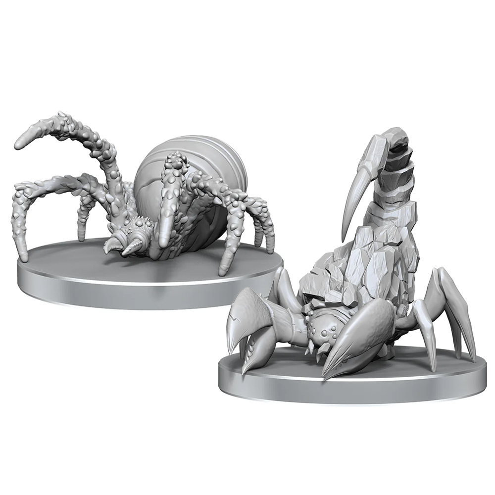 Pathfinder Battles Deep Cuts Unpainted Minis: W26 Cave Scorpion & Hunting Spider (Preorder) Pathfinder Battles Deep Cuts Unpainted Minis: W26 Cave Scorpion & Hunting Spider (Preorder)