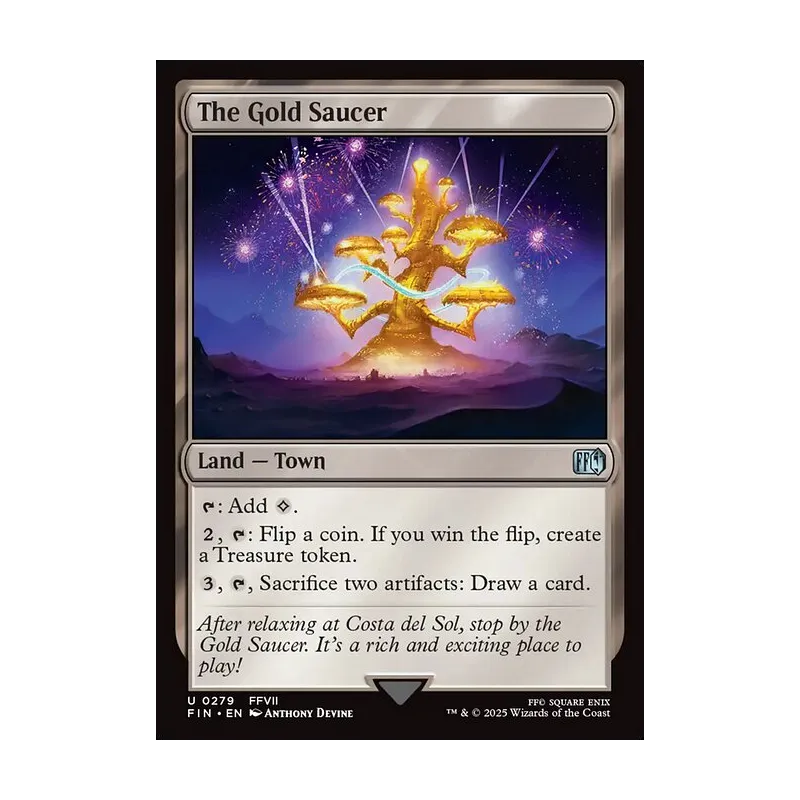 The Gold Saucer - Final Fantasy (Near Mint)