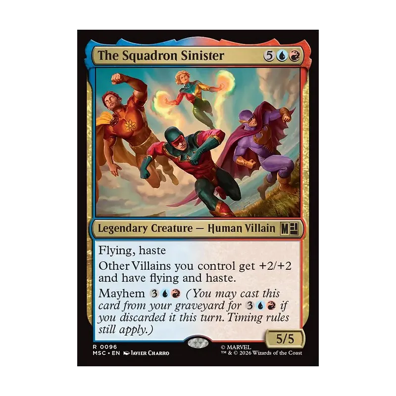 The Squadron Sinister (Surge Foil) - Marvel Super Heroes Commander (Foil Near Mint)