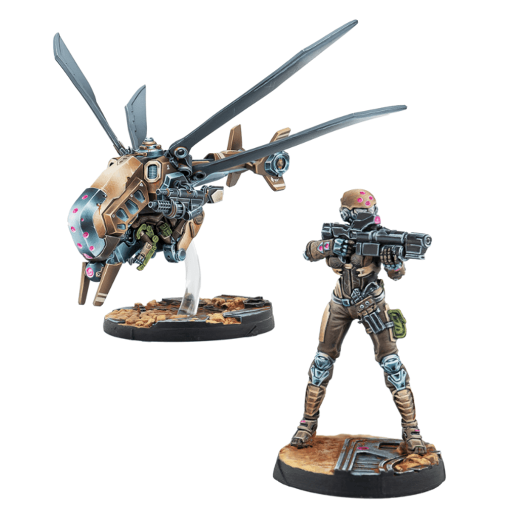 Infinity: Haqqislam - Zeybek Aero-unit (Preorder)