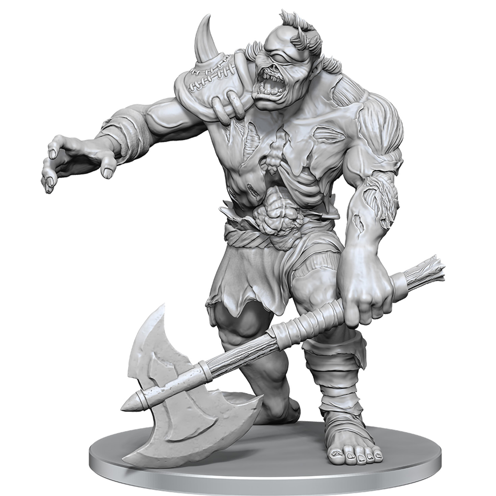 Pathfinder Battles Deep Cuts Unpainted Minis: W28 Dread Zombie Cyclops (Preorder)