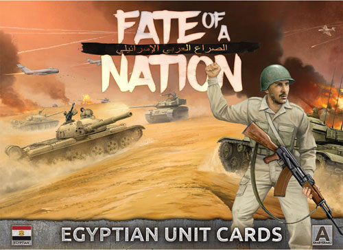 Flames of War: Arab-Israeli War - Egyptian Unit Cards