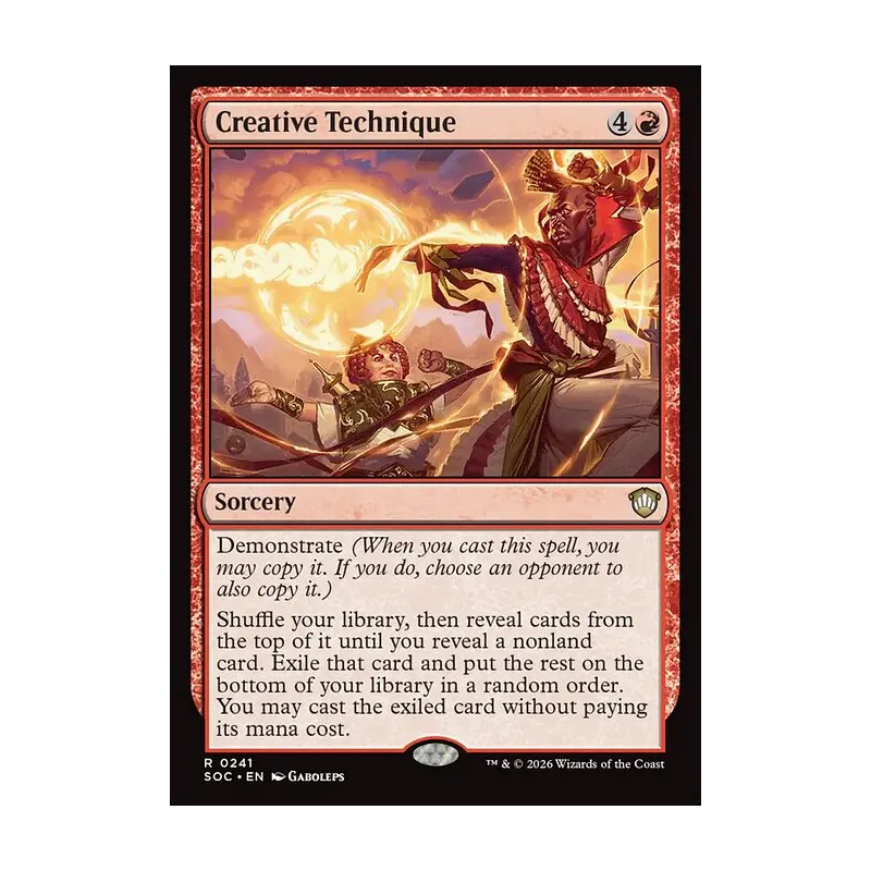 Creative Technique - Secrets of Strixhaven Commander (Near Mint)