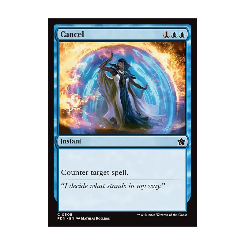 Cancel - Foundations (Near Mint)
