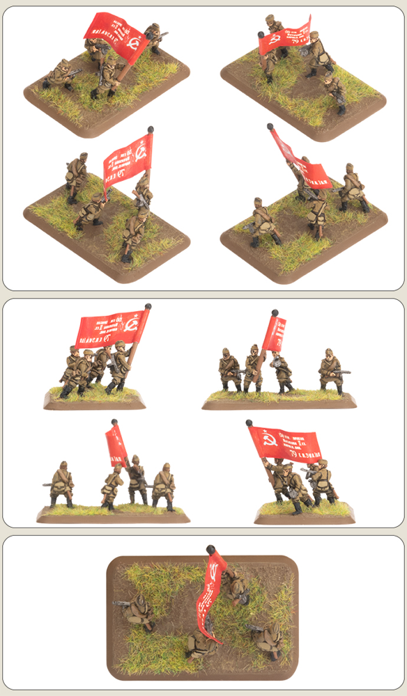 Flames of War WW2: Soviet - Red Banner Warriors