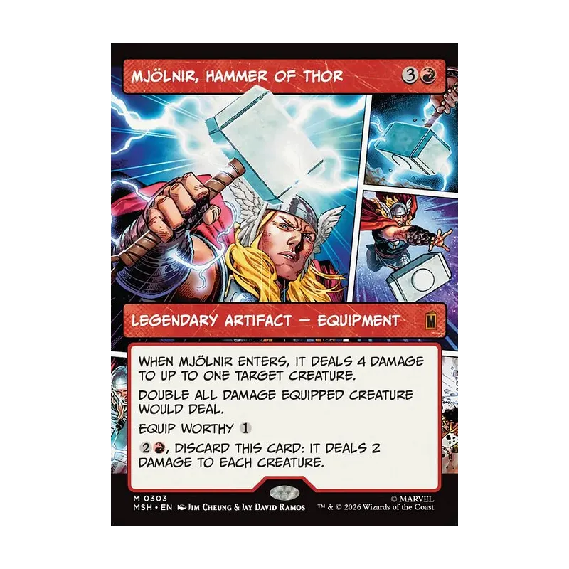 Mjolnir, Hammer of Thor | Marvel Super Heroes MTG