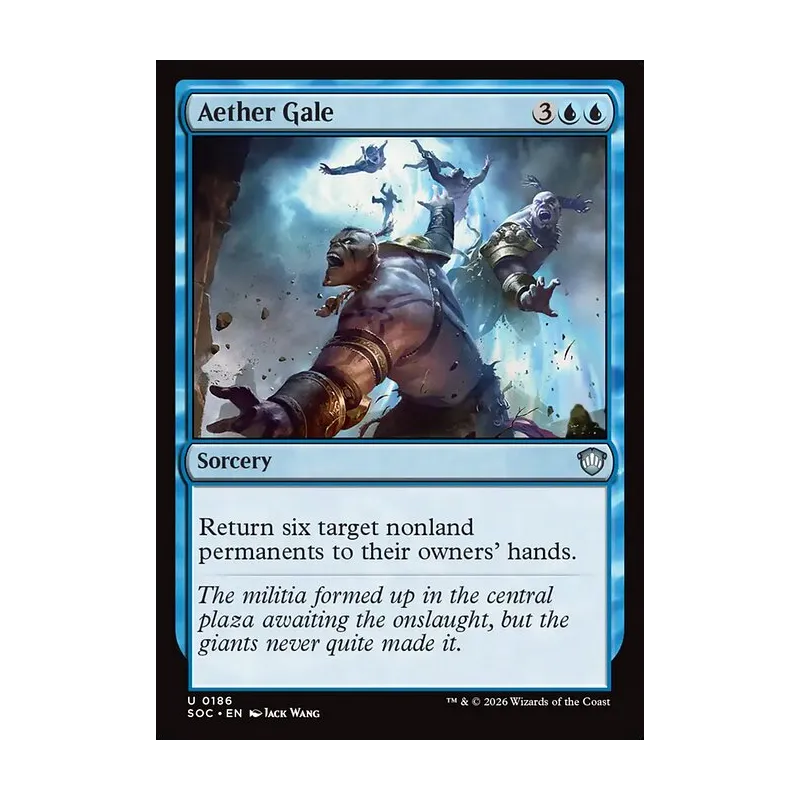Aether Gale - Secrets of Strixhaven Commander (Near Mint)