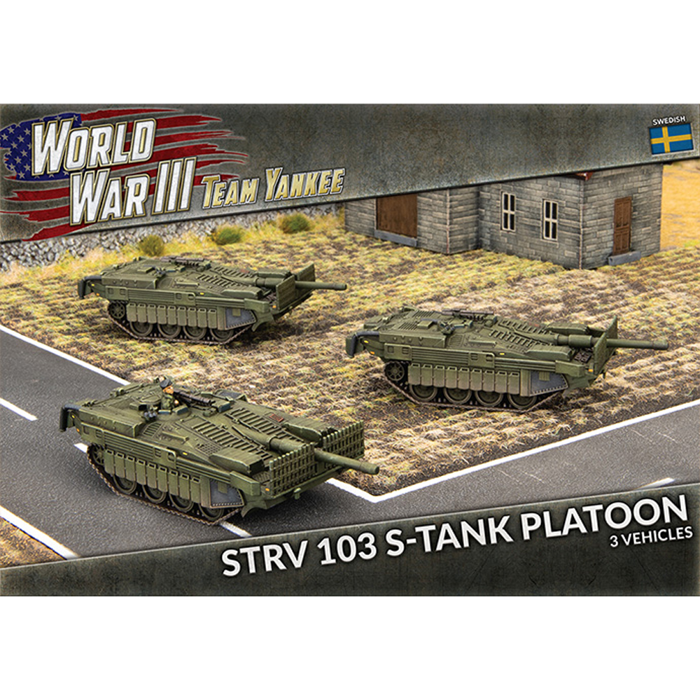 WWIII Team Yankee: Swedish - Strv 103 S-tank Platoon