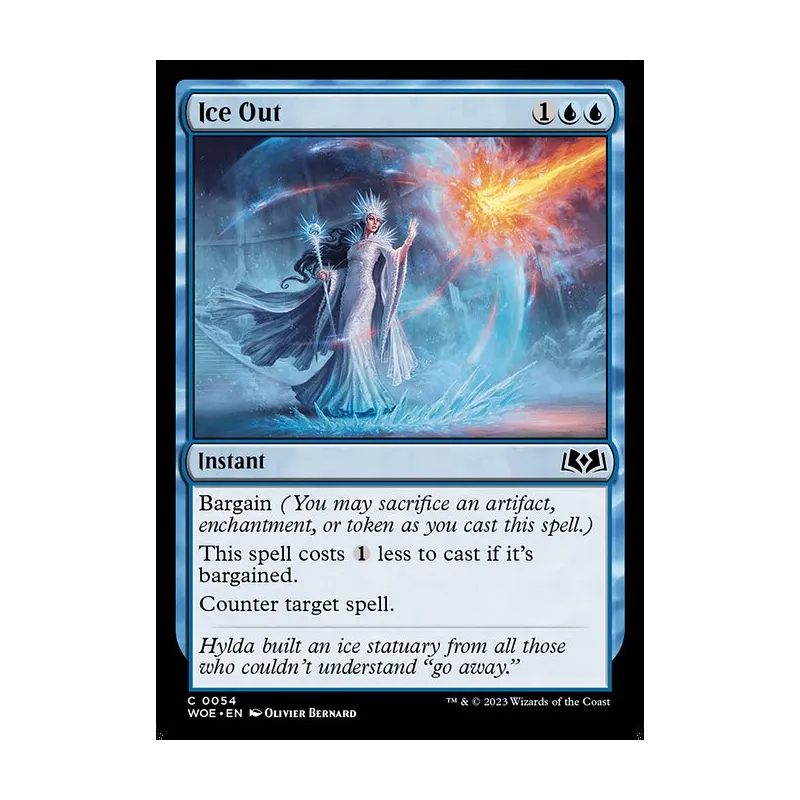 Ice Out - Wilds of Eldraine (Near Mint)