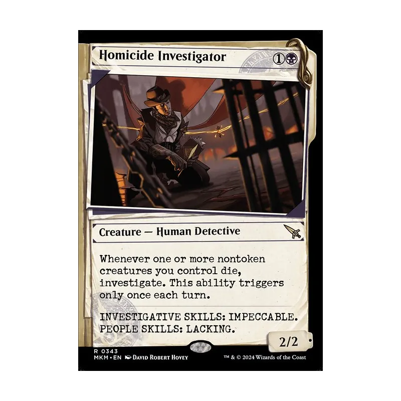 Homicide Investigator (Showcase) - Murders at Karlov Manor (Near Mint)