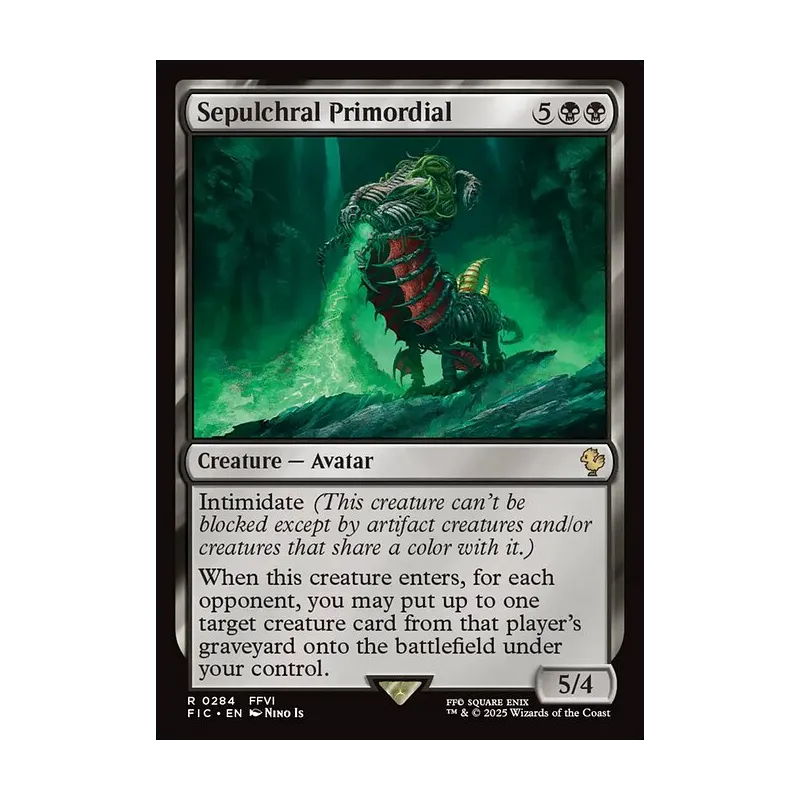 Sepulchral Primordial - Final Fantasy Commander (Near Mint)