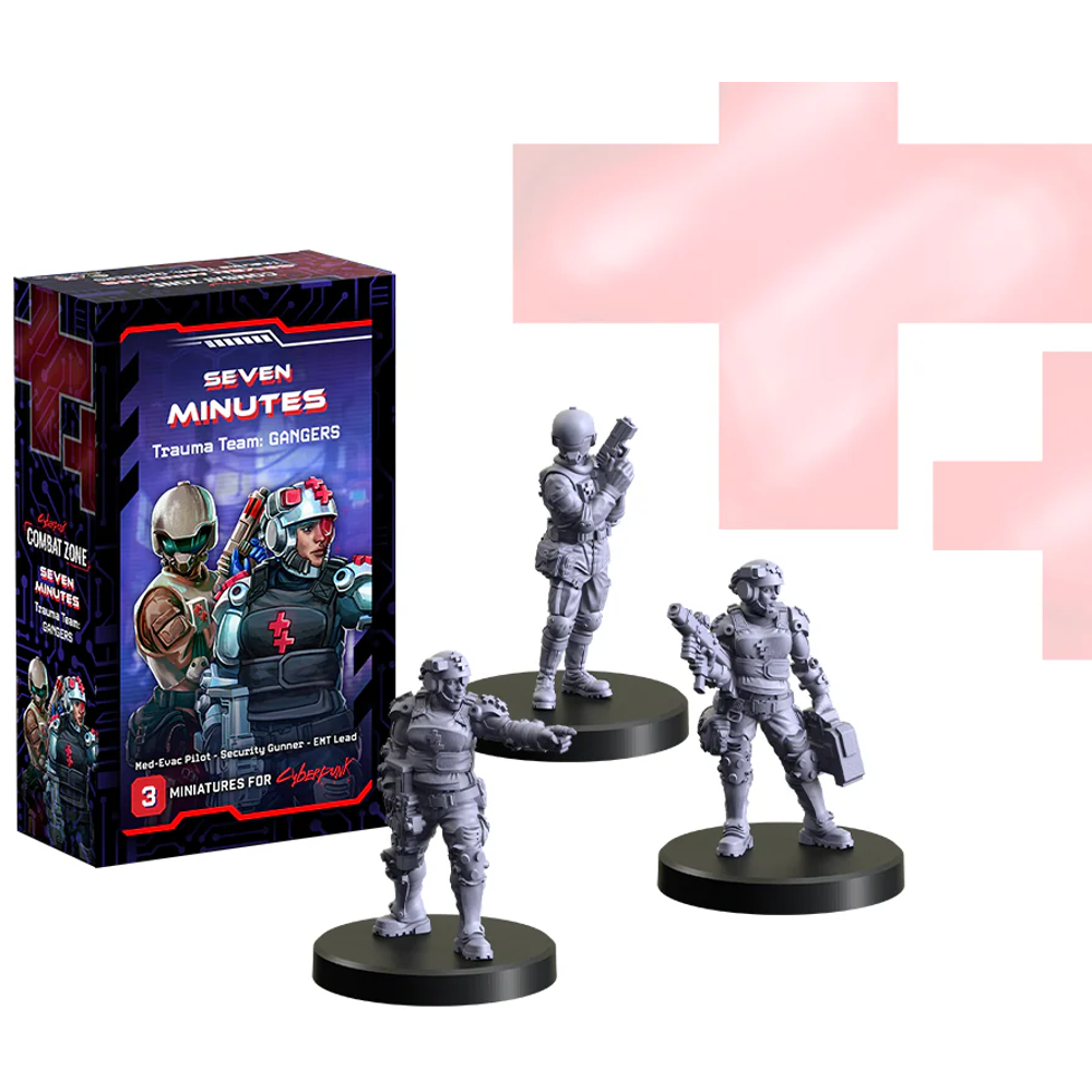 Cyberpunk Red Combat Zone: Trauma Team Gangers - Seven Minutes (Preorder)