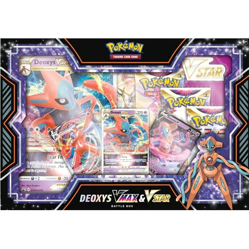 Pokemon TCG: Deoxys VMAX & VSTAR - Battle Box