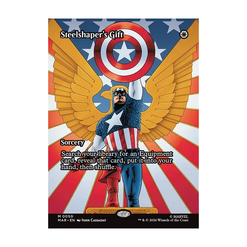 Steelshaper's Gift (Borderless) - Marvel Universe (Near Mint)