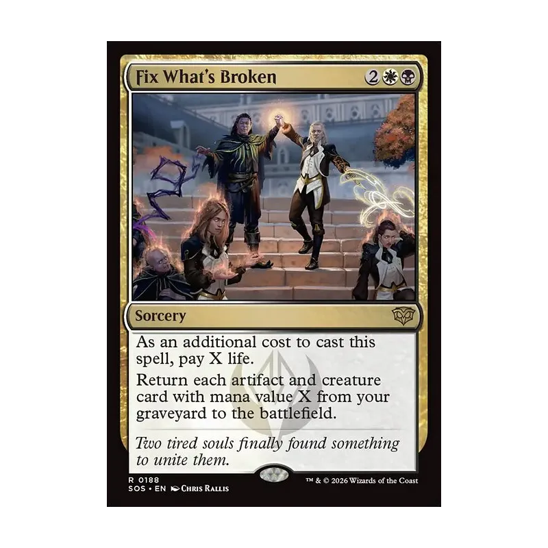 Fix What's Broken - Secrets of Strixhaven (Near Mint)