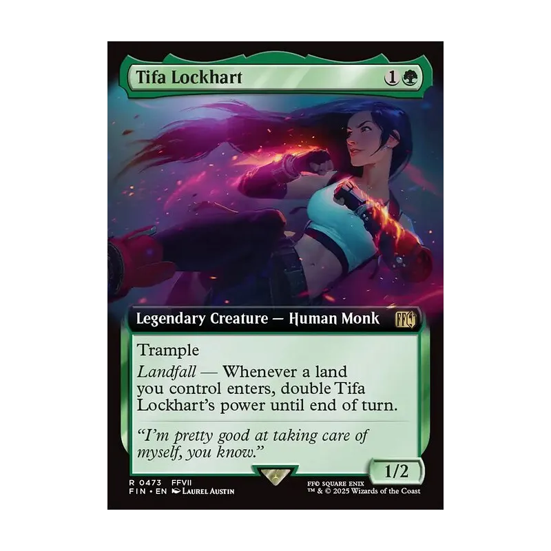 tifa lockhart art card mtg Magic the Gathering - These ones feature beautiful art of Tifa Lockhart from Final Fantasy VII Tifa found #magicthegathering #magiccards #mtgxfinalfantasy