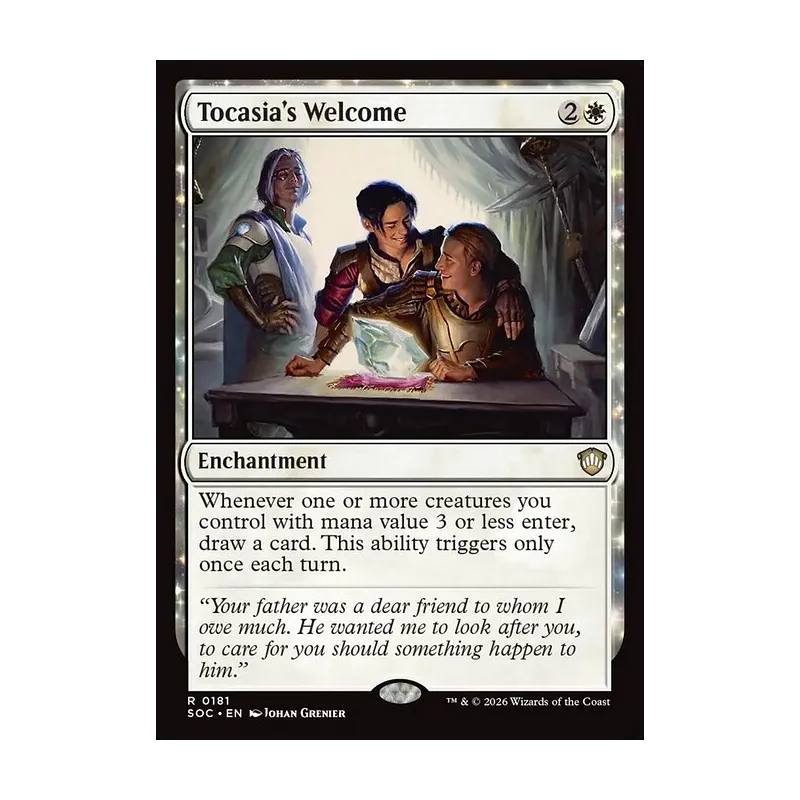 Tocasia's Welcome - Secrets of Strixhaven Commander (Near Mint)