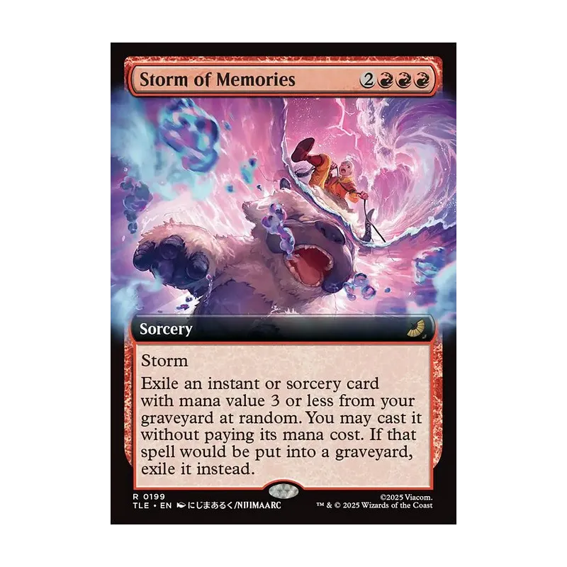 Storm of Memories (Extended Art) - Avatar: The Last Airbender Eternal (Near Mint)