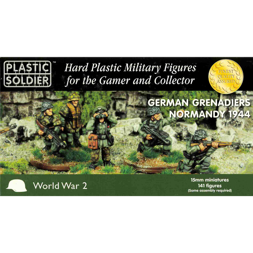 15mm Scale WW2: German Grenadiers Normandy 1944