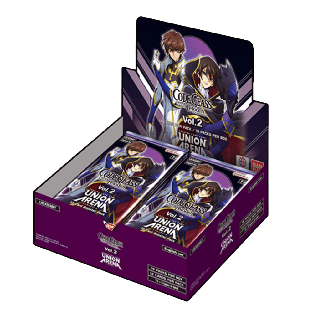 Union Arena TCG: CODE GEASS - Lelouch of the Rebellion Vol. 2 [UEX03BT] Booster Box (16) (New Arrival)