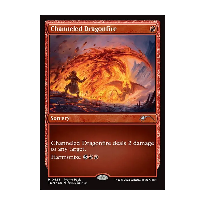 Channeled Dragonfire - Tarkir: Dragonstorm (Near Mint)