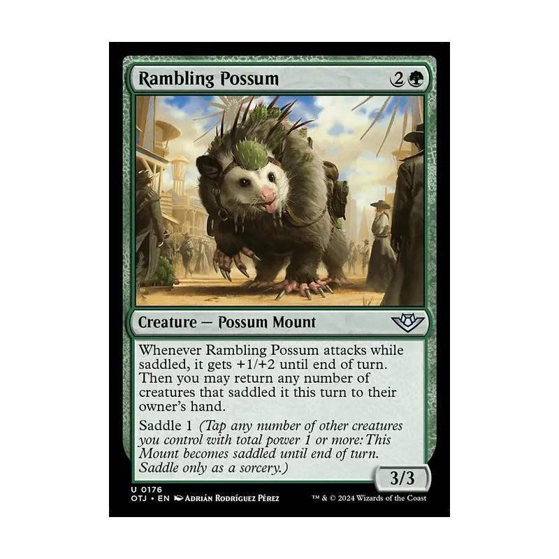 Rambling Possum - Outlaws of Thunder Junction (Near Mint)