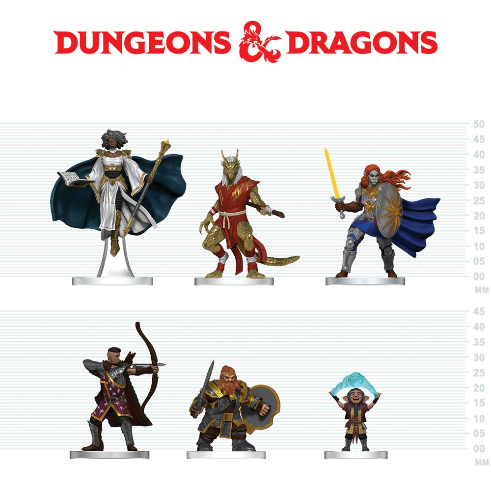 D&D Icons of the Realms: Player's Handbook - Swords & Staves Starter Set (Preorder)
