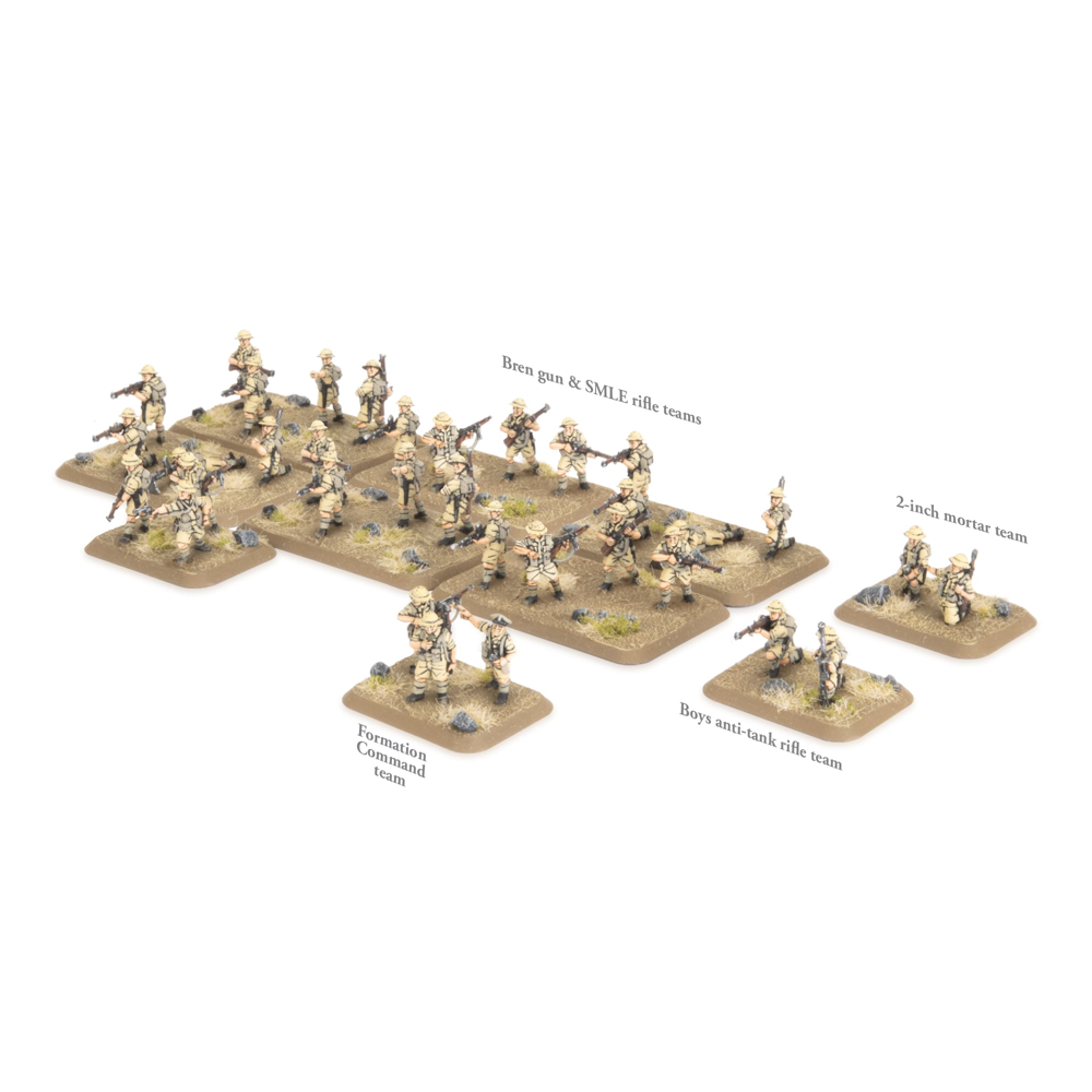 Flames of War WW2: Armoured Fist Rifle Platoon