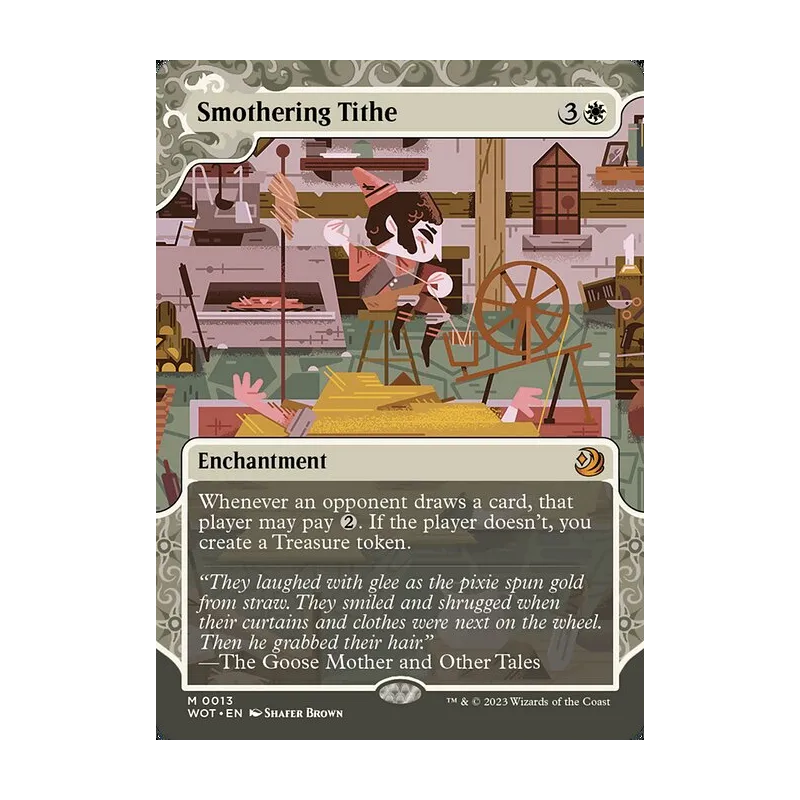 Smothering Tithe - Wilds of Eldraine: Enchanting Tales (Near Mint)