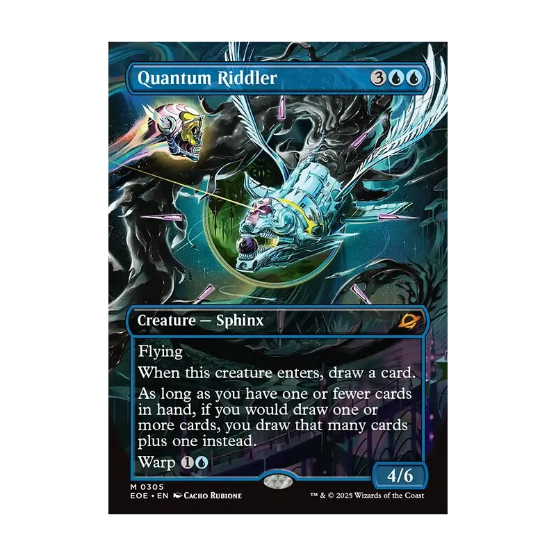Quantum Riddler (Borderless) - Edge of Eternities (Near Mint)