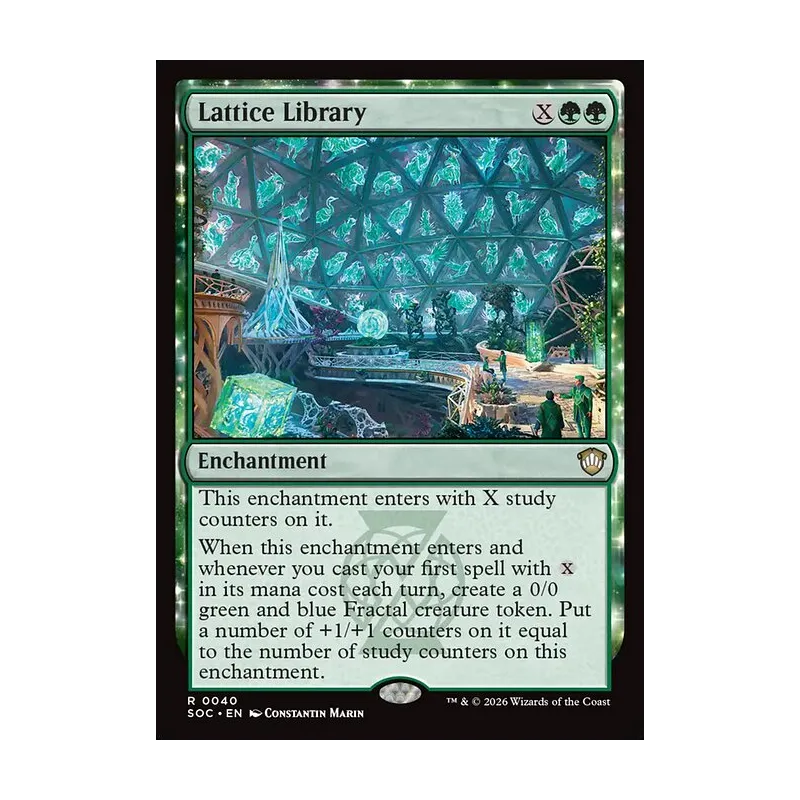 Lattice Library - Secrets of Strixhaven Commander (Near Mint)