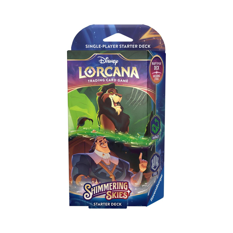 Lorcana TCG: Shimmering Skies - Starter Deck - Emerald & Steel