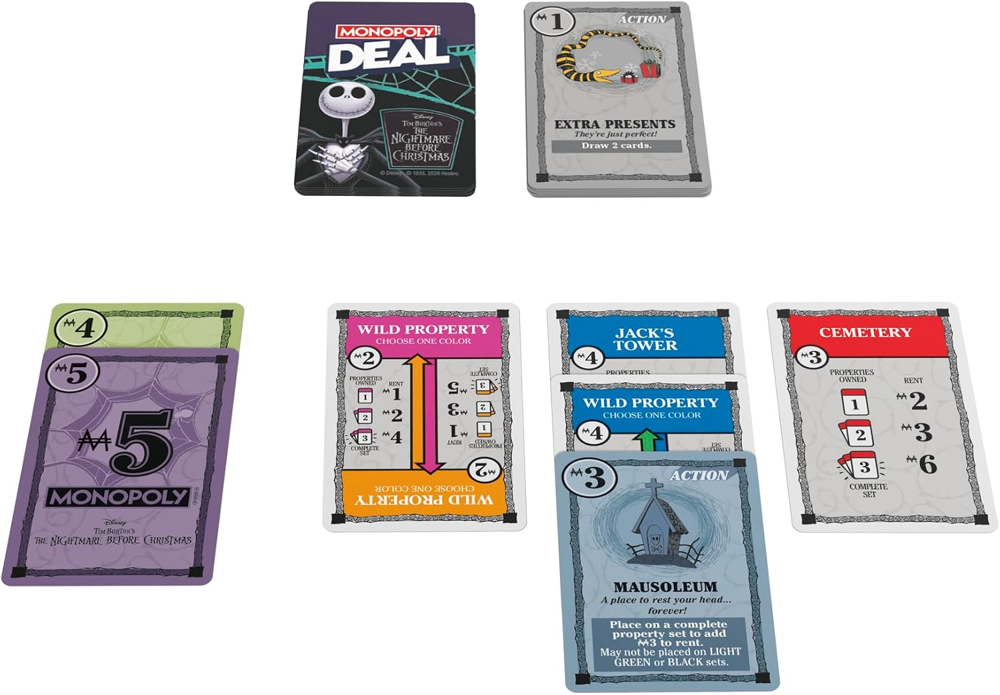 Monopoly Deal: Nightmare Before Christmas (Preorder)