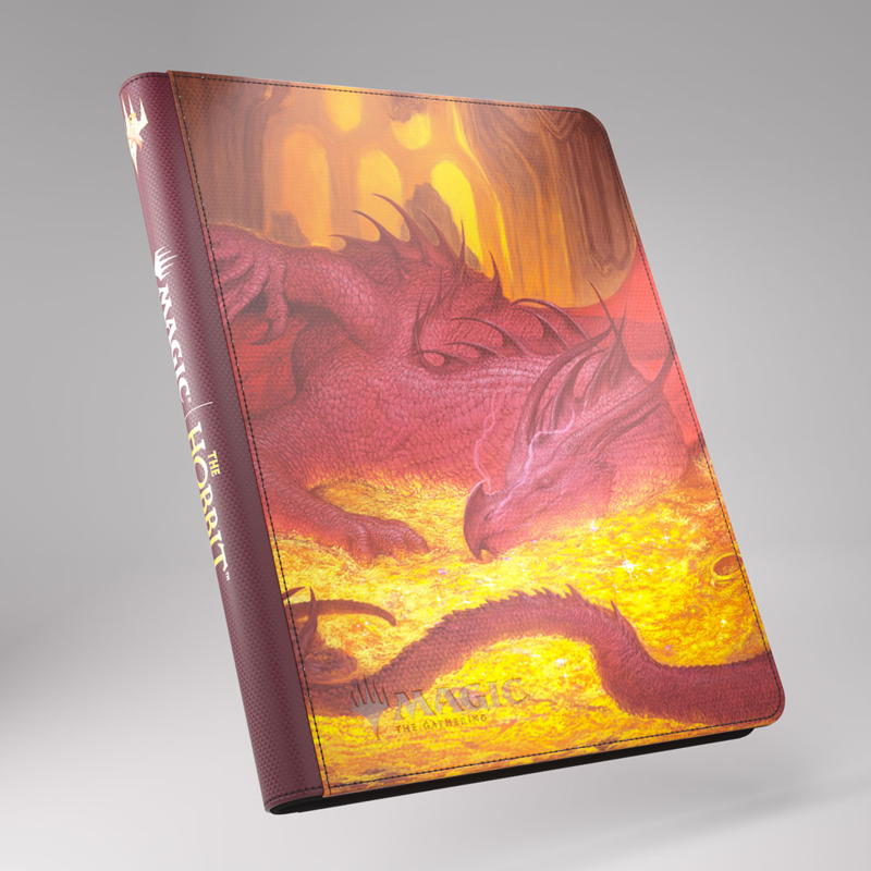 MTG 18-Pocket Zip-Up Album: The Hobbit - Smaug / Mox Amber (New Arrival)